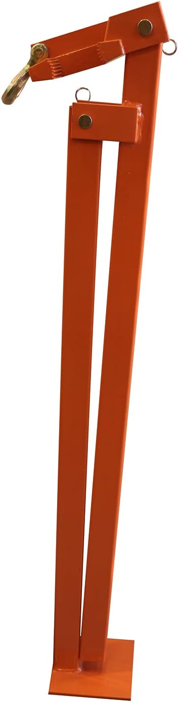 T Post Puller Fence Post Puller Heavy Duty Fence Post Puller with 47" Lifting Chain & T Post Puller Plate Puller T Post Puller for Round Fence Posts T Stakes Sign Post & Tree Stump
