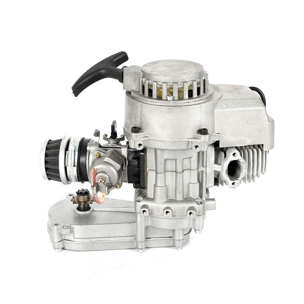 TFCFL 49CC 2 Stroke Pull Start Engine Motor Unit, Mini Pocket Dirt Bike ATV/Scooter Pull Start