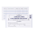 20 Pack Checkbook Register, Check Registers for Personal, Blank Ledger Transaction Registers for Personal or Business Bank, Check Register Book for Checking and Saving Account, Deposit and Credit Card