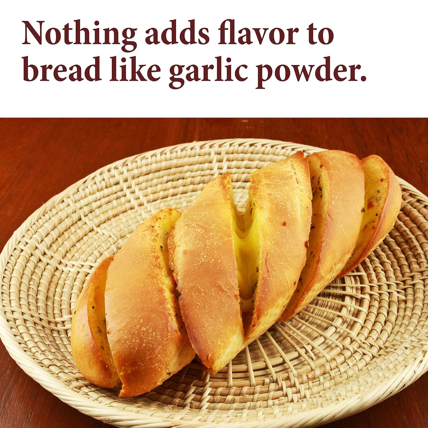 The Spice Way Granulated Garlic - Domestic, US Grown (8 oz) resealable bag