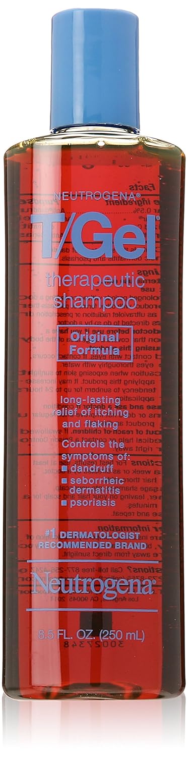 Neutrogena T/Gel therapeutic Shampoo, Original Formula, 8.5 Fluid Ounce (Pack of 6)