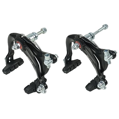 FOMTOR Bike Brake C Brake Caliper Set Bicycle Rear & Front Brakes Kit Aluminum Alloy Side Pull Brake for MTB Mountain Bike, Road Bicycle(1 Pair)