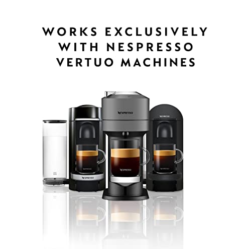 Nespresso Capsules Vertuo Melozio Decaffeinato, Medium Roast Espresso, 30 Count Coffee Capsules, Brews 7.77 fl. oz.