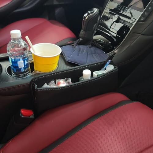 AULESSE Car Seat Gap Filler, Universal Seat Gap Storage