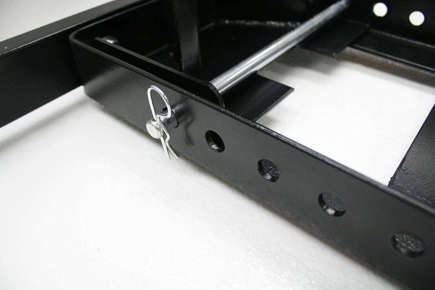 MaxxHaul 70271 Adjustable Motorcycle Wheel Chock Stand Heavy Duty 1800lb Weight Capacity